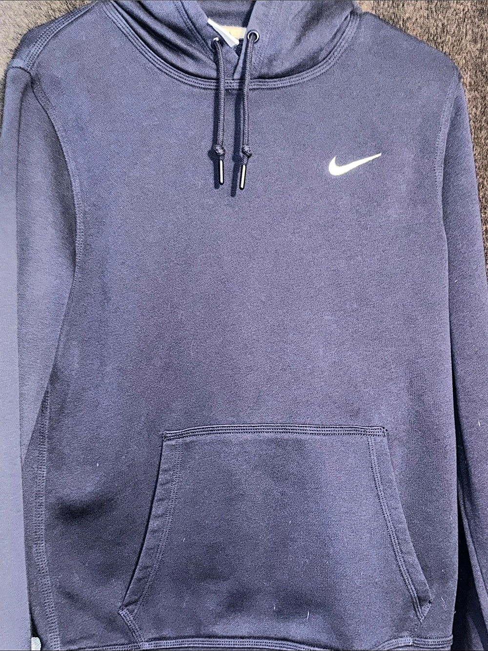 Nike Sportswear Club Fleece Pullover Hoodie Purple Small